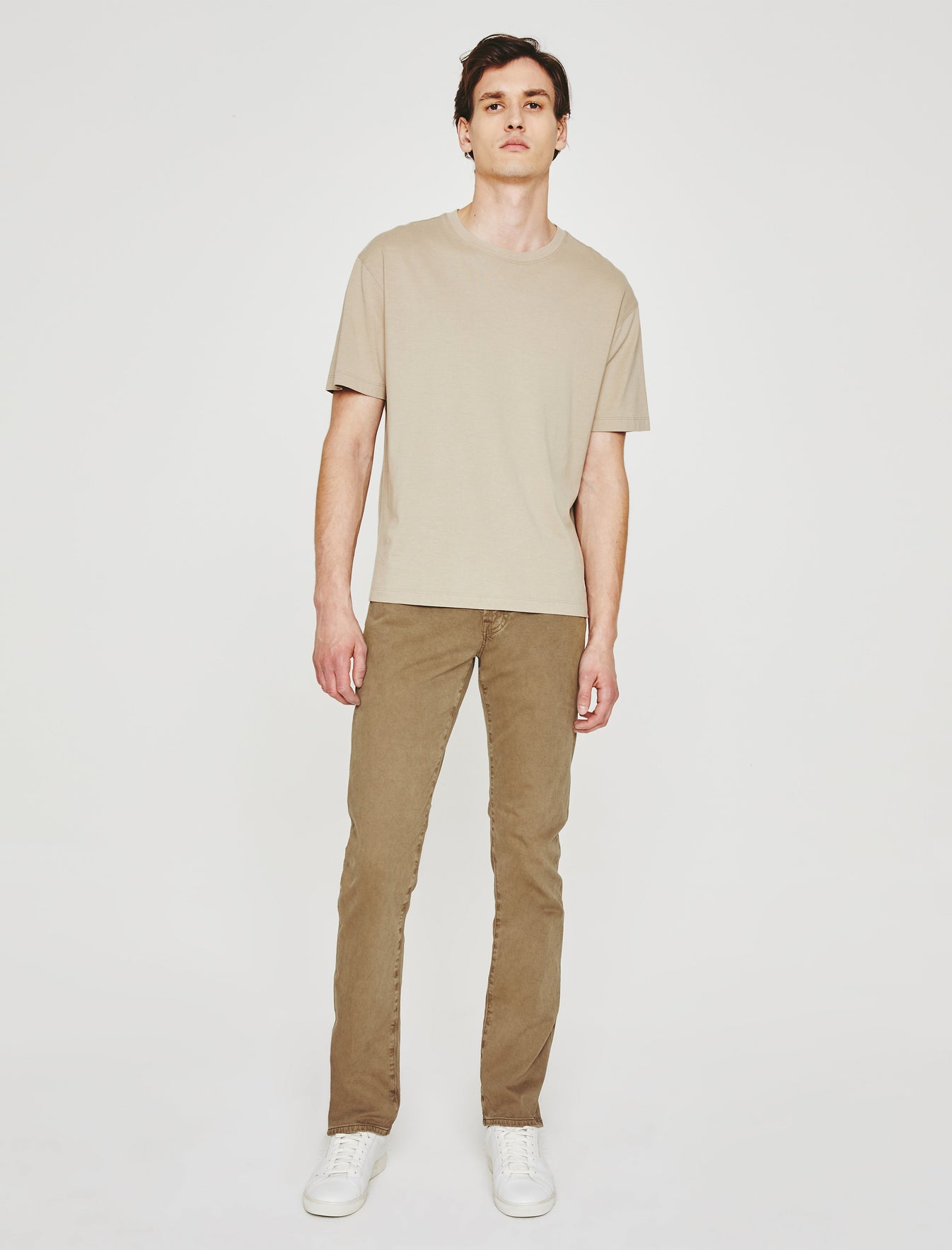 Everett SUD|Sueded Slim Straight Leg